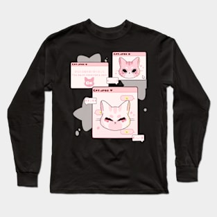 kawaii cats Long Sleeve T-Shirt